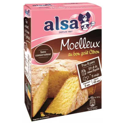 Moelleux au citron 435g - ALSA