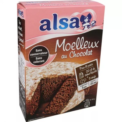 Preparación de chocolate suave 435g - ALSA