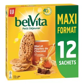 Biscuits petit déjeuner miel & pépites de chocolat 650 g