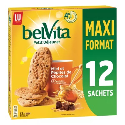 Honey & chocolate chip breakfast cookies 650 g