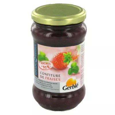 Strawberry jam 320g - GERBLÉ