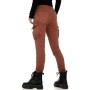 Women's camel cargo style jeans