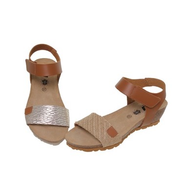 SANDALIA DE PIEL PARA MUJER