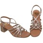 SANDALIA DE PIEL PARA MUJER