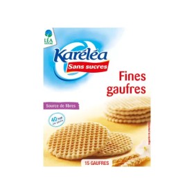 Waffles Waffles Without Sugar 140g - Karelea