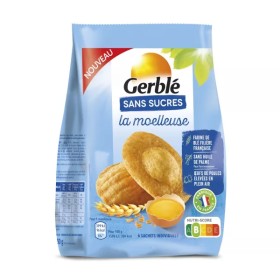 Madeleine sans sucres la moelleuse 150g - GERBLE