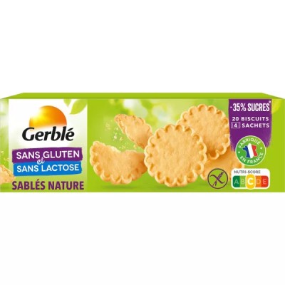 Gluten Free Shortbread Cookie 120g - Gerble