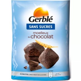 Chocolate cake without sugar 196g - GERBLE