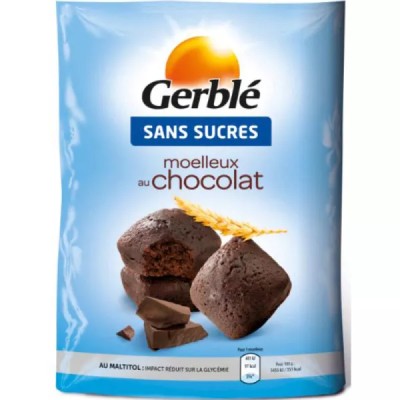 Chocolate cake without sugar 196g - GERBLE