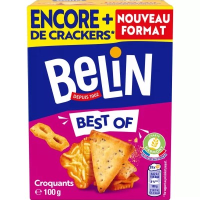 Crackers Croquants 100g - Belin