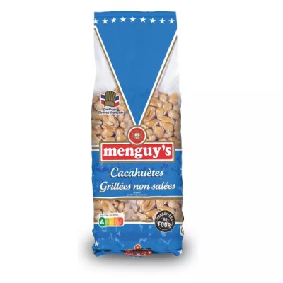 Unsalted Roasted Peanuts 410g - MENGUY'S