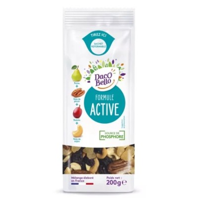 Formu le Active Fruits Secs 200g - DACO BELLO