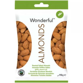 Amandes Grillées Salées 115g - Wonderful