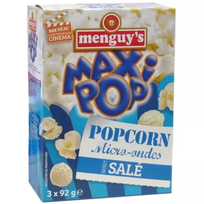 Palomitas saladas 3x92g - MENGUY'S