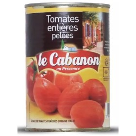 Tomates entières pelées 238g - LE CABANON