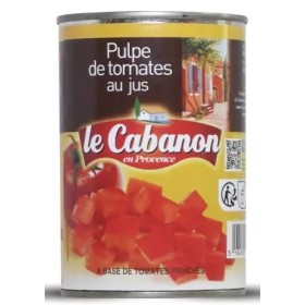 Diced tomato pulp 400g - LE CABANON