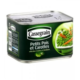 Peas and Carrots 465g - CASSEGRAIN