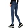 Jeans Femme Laulia effet usé Slim blue