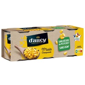 Corn Without Pesticide Residue 3X140g - D'AUCY