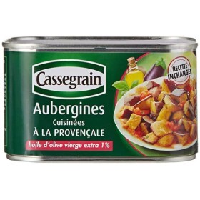 Eggplants Cooked Provencal Style 375g - CASSEGRAIN