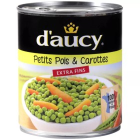 Extra Fine Peas & Carrots 530g - D'AUCY