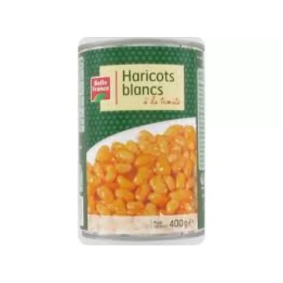 Judías Blancas con Tomate 400g - BELLE FRANCE