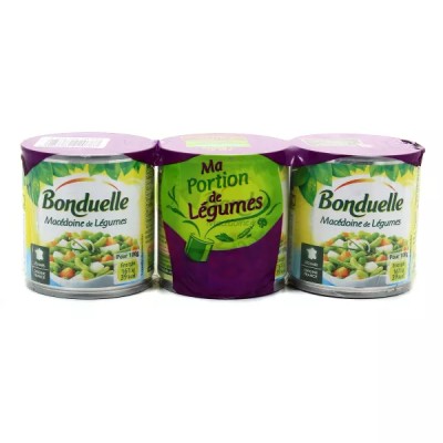 Verduras Mixtas 3x130g - BONDUELLE
