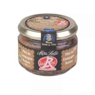 Paté campestre bretón Label Rouge 200g - MERE LALIE