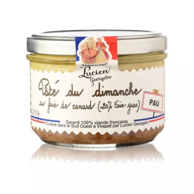 Paté De Domingo Con Foie Gras 200g - LUCIEN GEORGELIN