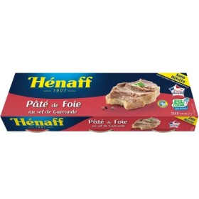 Paté de hígado 3x78g - HENAFF