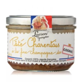 Charentais pâté with La Fine Champagne - Cognac - 220g - LUCIEN GEORGELIN