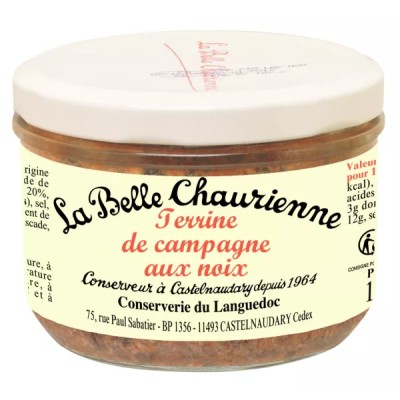 Country Nut Terrine 180g - LA BELLE CHAURIENNE