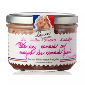 Smoked Duck Breast Pâté 220g - LUCIEN GEORGELIN
