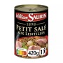 Plat cuisiné petit salé aux lentilles 420g - WILLIAM SAURIN