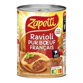 French Pure Beef Ravioli, 400g - ZAPETTI