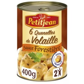 Plato cocido de albóndigas de ave con salsa del bosque 400g - PETIT JEAN
