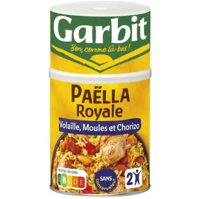 Paella Poultry Seafood and Chorizo ​​940g - GARBIT