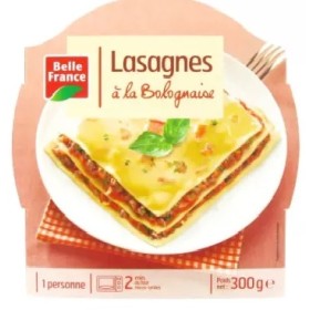 Lasagne à La Bolognaise 300g - BELLE FRANCE