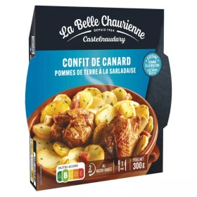 Confit De Canard Pomme De Terre 300g - LA BELLE CHAURIENNE
