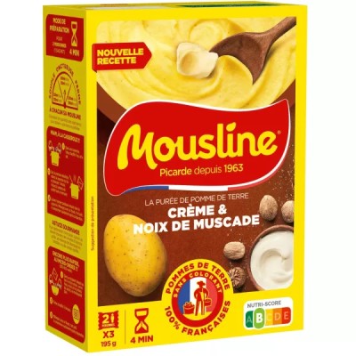 Mousline Purée Crème Noix de Muscade, 65g - MAGGI