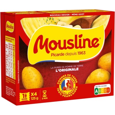 Purée pomme de terre Mousline 4x31.25g - MAGGI