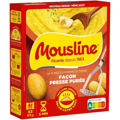 Prensa de puré de puré Mousline, 3X125g - MAGGI