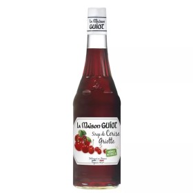 Sirop cerise griotte 6x70cl - LA MAISON GUIOT