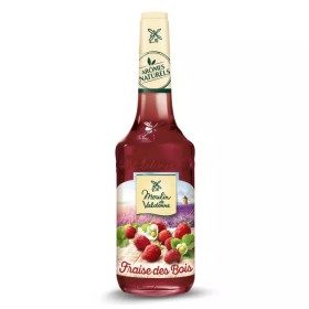 Sirop fraise des bois 70cl - MOULIN DE VALDONNE