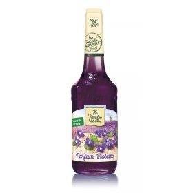 Sirop parfum violette arômes naturels bouteille traditionnelle - MOULIN DE VALDONNE