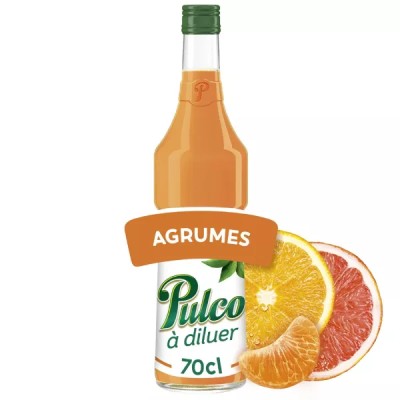 Concentré d'agrumes à diluer 70 cl - PULCO