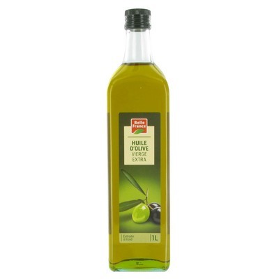 Huile D Olive Vierge Extra Bf Bouteille Verre 1 L - BELLE FRANCE