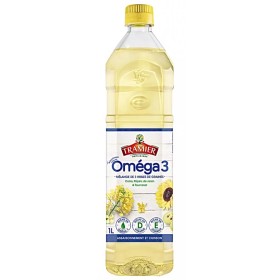 Aceites Omega 3 Mezcla de 3 aceites de semillas, 1l - TRAMIER