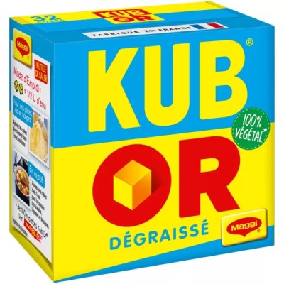Kub Gold Broth Defatted 128g - MAGGI