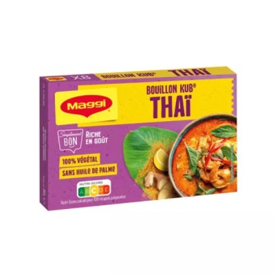 Bouillon Kub saveur thaï 8 x 10 g - MAGGI